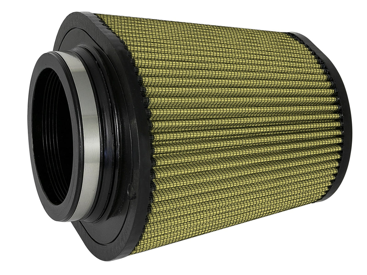 aFe Magnum FLOW Pro GUARD 7 Replacement Air Filter 4.5 F / (9x7.5) B / (6.75 x 5.5) T (Inv) / 9in. H - 72-91127