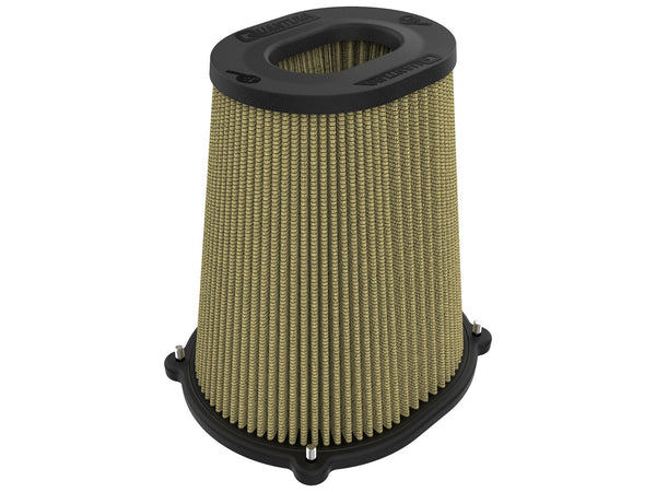 aFe Quantum Pro Guard 7 Air Filter Inverted Top - 5.5inx4.25in Flange x 9in Height - Dry PG7 - 72-91133