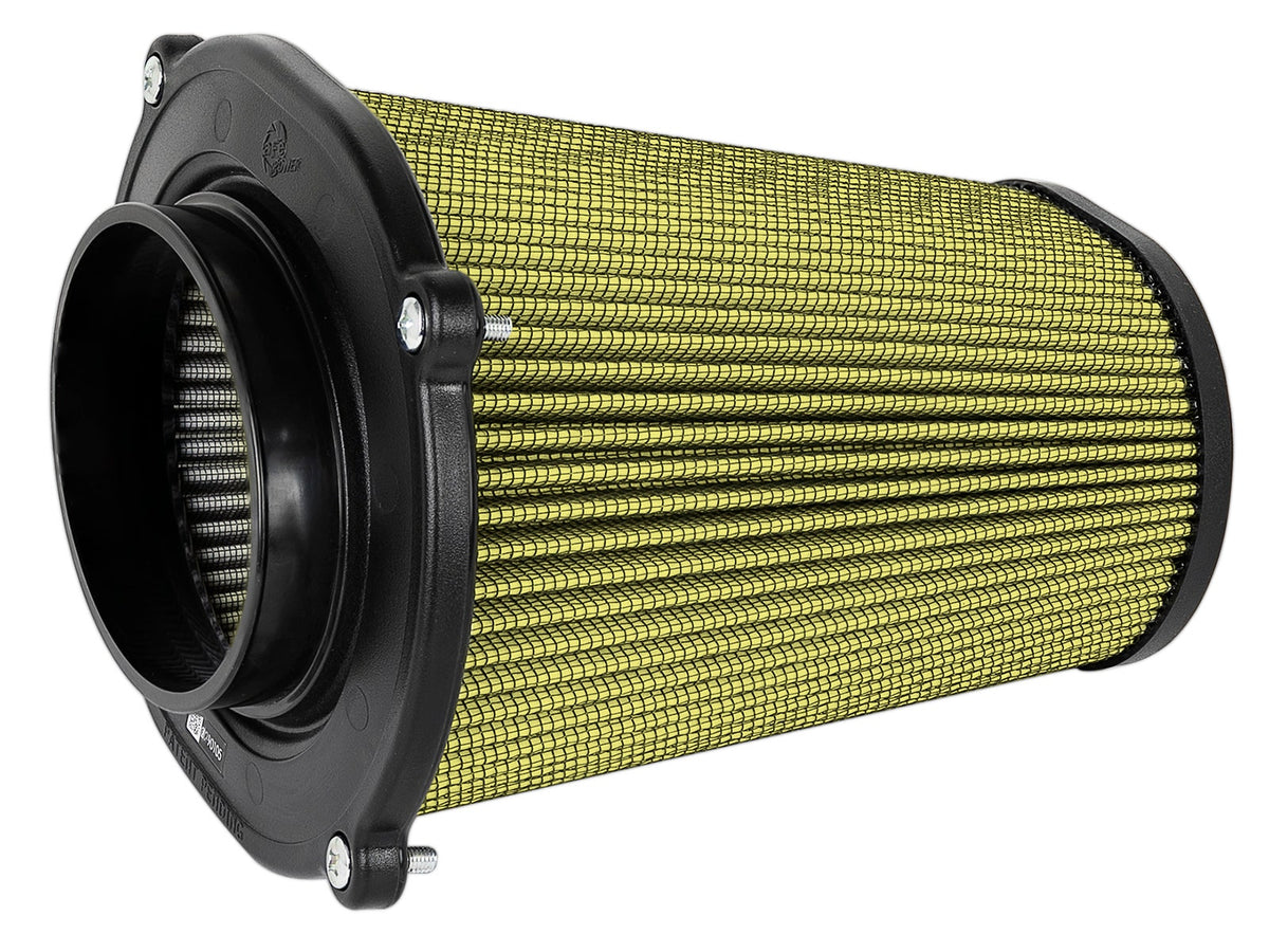 aFe Quantum Pro Guard 7 Air Filter Inverted Top - 5.5inx4.25in Flange x 9in Height - Dry PG7 - 72-91133