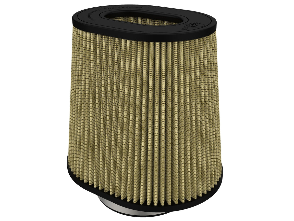 afe Magnum FORCE Intake Rplcmnt Air Filter 5-1/2 IN F x (10x8) IN B x (8x6) T (Inverted) x 9 IN H - 72-91149