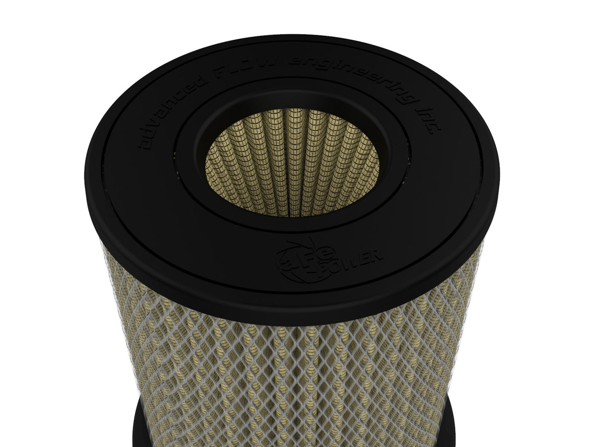 aFe Power Magnum FLOW Pro GUARD7 Air Filter 4 IN F x 6-1/2 IN B x 6-1/2 IN T (Inverted) x 8 IN H - 72-91153