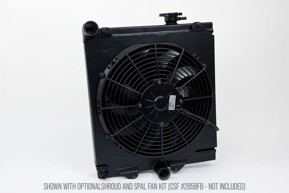 CSF 03-07 Mitsubishi Lancer EVO 7/8/9 1/2 Size Radiator - Polished - 7228