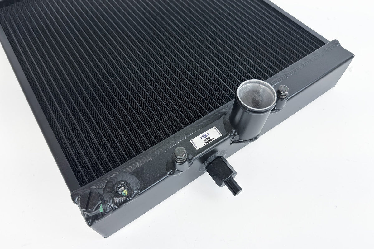 CSF 03-07 Mitsubishi Lancer EVO 7/8/9 1/2 Size Radiator - Black - 7228B