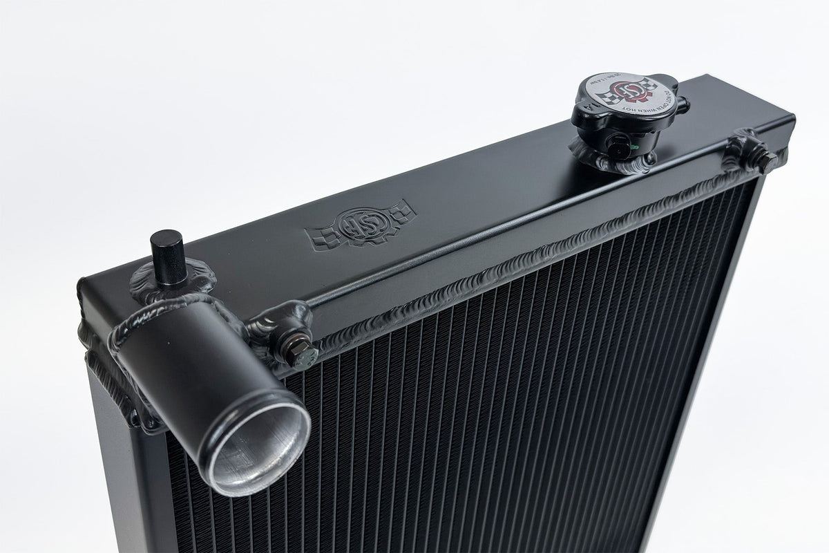 CSF 03-07 Mitsubishi Lancer EVO 7/8/9 1/2 Size Radiator - Polished - 7228