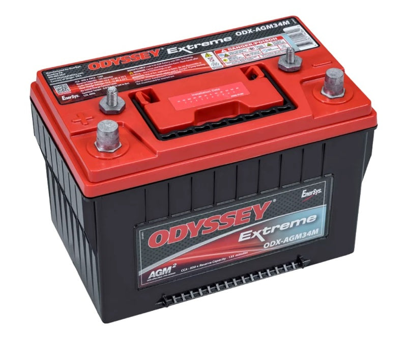 Odyssey Battery Marine/RV Extreme AGM Battery (34M-PC1500ST) - ODX-AGM34M