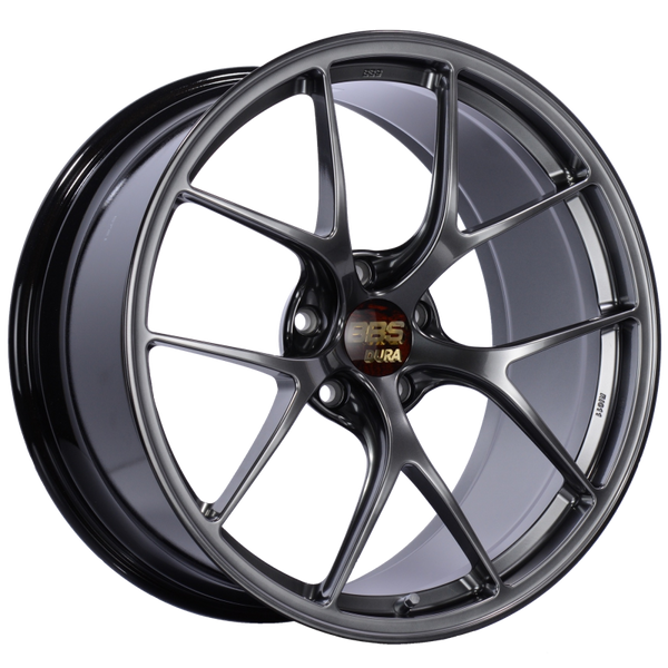 BBS RI-D 20x10 5x120 ET34 Diamond Black Wheel -82mm PFS/Clip Required - RI011DBK by BBS - front view