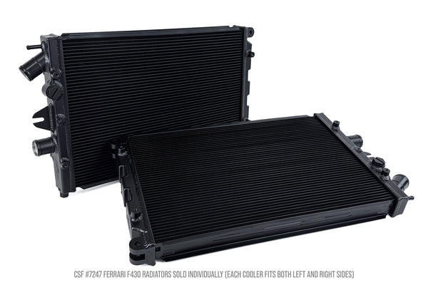 CSF 05-09 Ferrari F430 High Performance All Aluminum Radiator - Left/Right - 7247