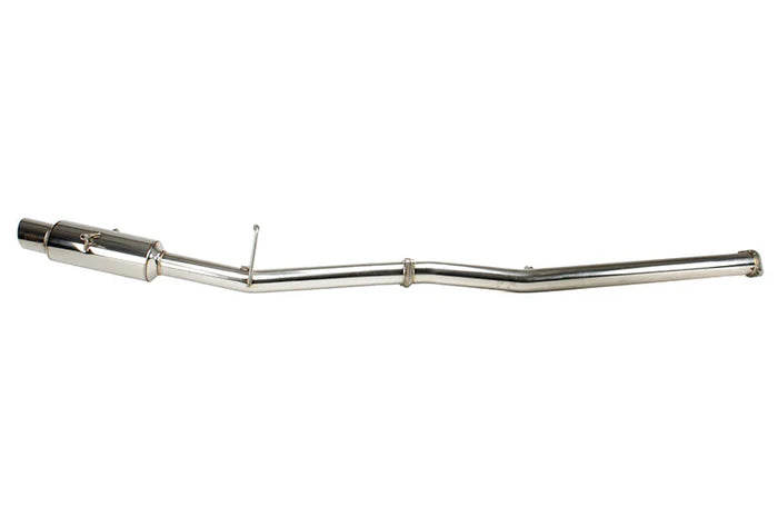 Invidia 02-07 WRX/STi 76mm N1 RACING Stainless Steel Tip Cat-back Exhaust - HS02SW1GTR
