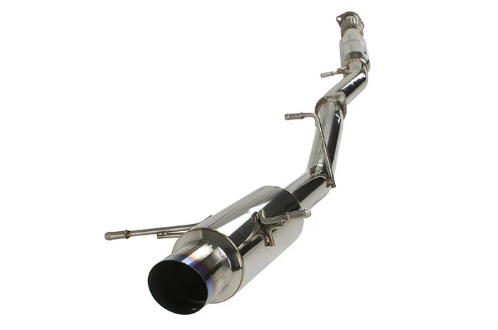Invidia 02-07 WRX/STi 76mm N1 REGULAR Titanium Tip Cat-back Exhaust - HS02SW1GTT