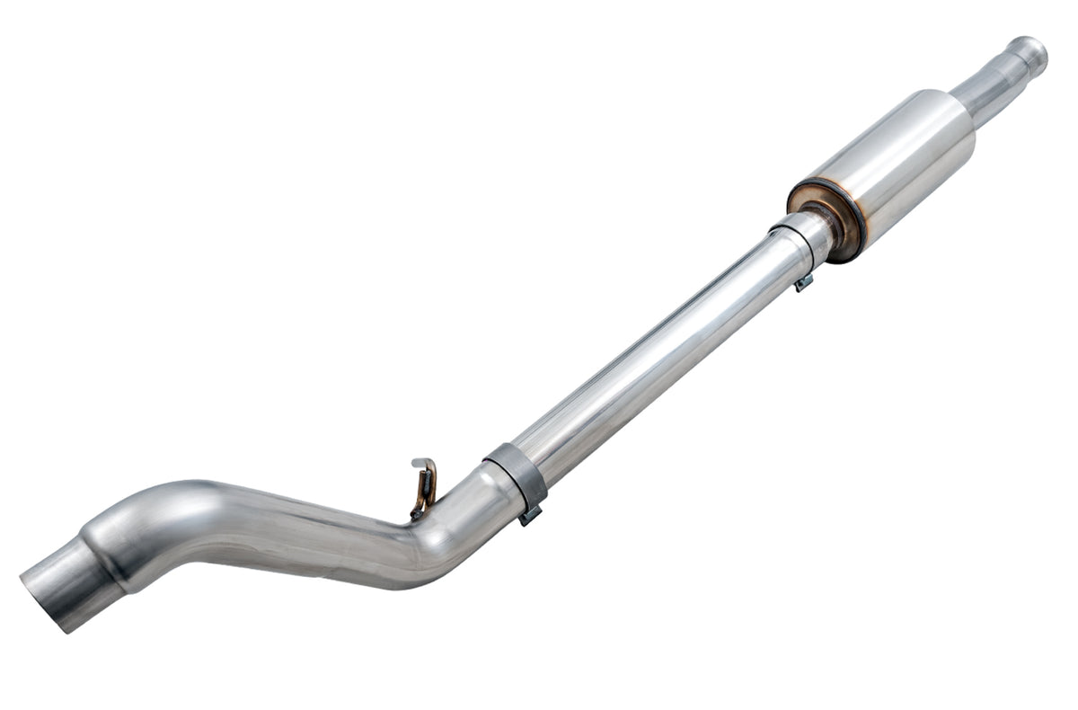 AWE Tuning 2018+ Jeep Wrangler JL/JLU 2.0T Resonated Mid Pipe - 3015-11003