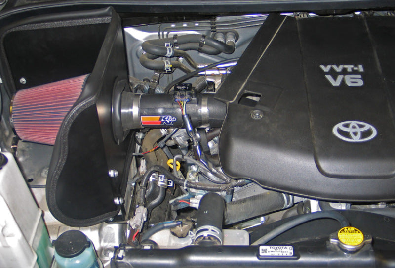 K&amp;N Performance Intake Kit AIRCHARGER; TOYOTA TUNDRA, 4.0L-V6, 2007-08 - 63-9033