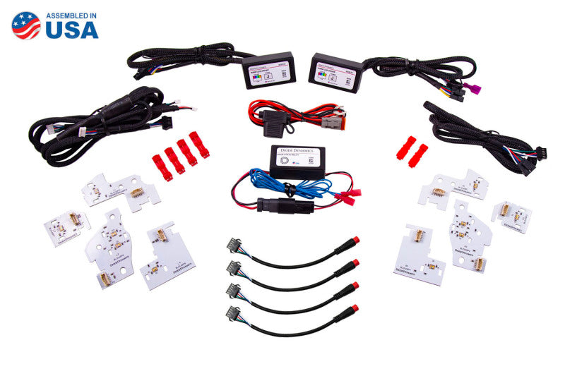 Diode Dynamics RGBW DRL LED Boards for 2019-2023 Ram 1500 Midline - DD2255