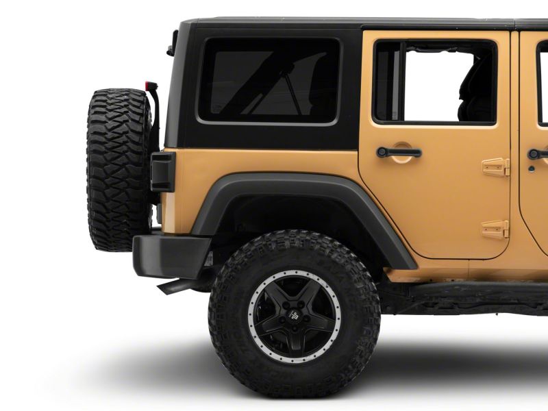 Raxiom 07-18 Jeep Wrangler JK Axial Series LED Tail Lights- Blk Housing (Smoked Lens) - J183262