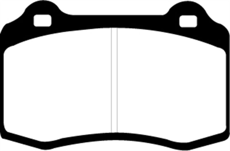 EBC 03-07 Volvo S60 2.5 Turbo R Greenstuff Rear Brake Pads - DP21140