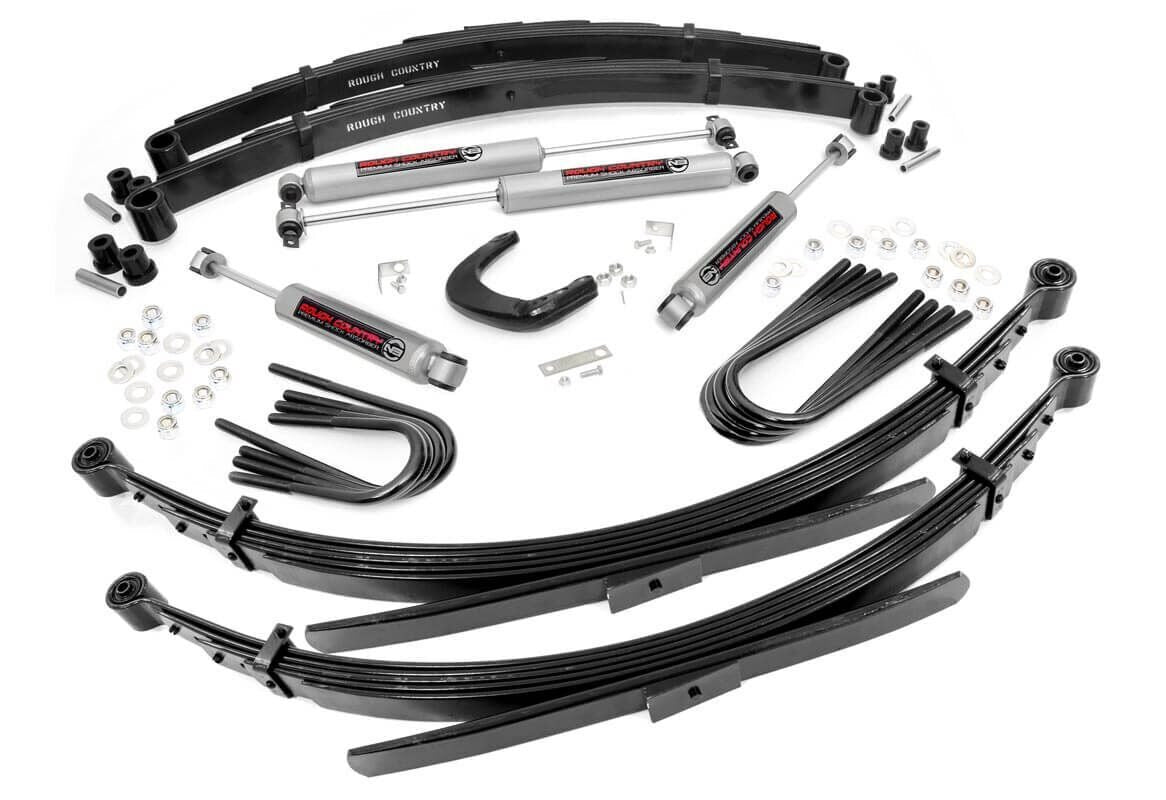6 Inch Lift Kit | 52&quot; RR Springs | Chevy/GMC C10/K10 C15/K15 Truck/Half-Ton Suburban/Jimmy (77-91)