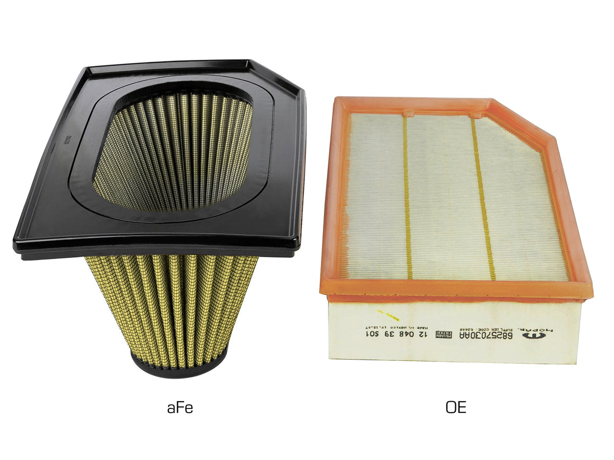 aFe Magnum FLOW Pro Guard7 Inverted Replacement Air Filter 18-19 Jeep Wrangler (JL) I4-2.0L(t) - 73-80280