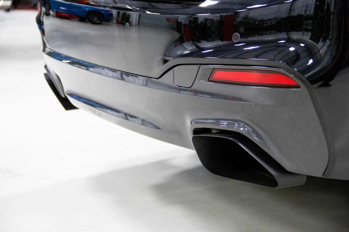 Dinan - Free Flow Axle-Back Exhaust - 2017-2023 BMW 540i - D660-0078-BLK