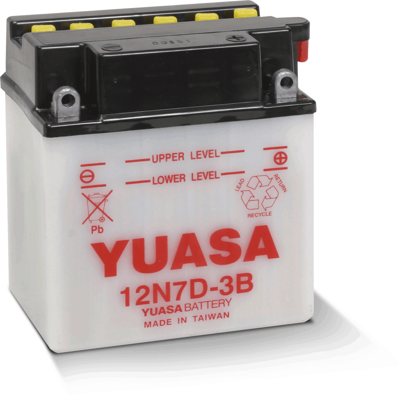 Yuasa 12N7D-3B Conventional 12 Volt Battery - YUAM227DB