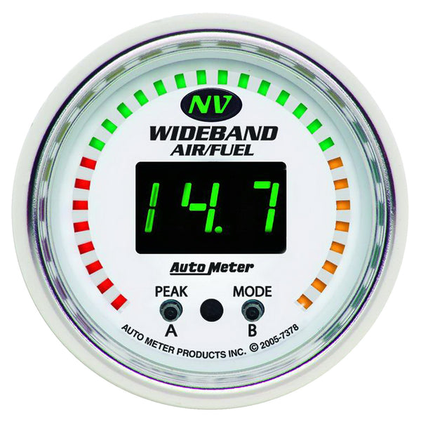 Autometer NV 52mm Wideband Air/Fuel Gauge - 7378