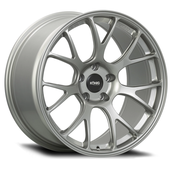 Konig Forged F1M 18X9 5X130 ET46 Ash Silver Knurled Bead - F1M9853046S by Konig