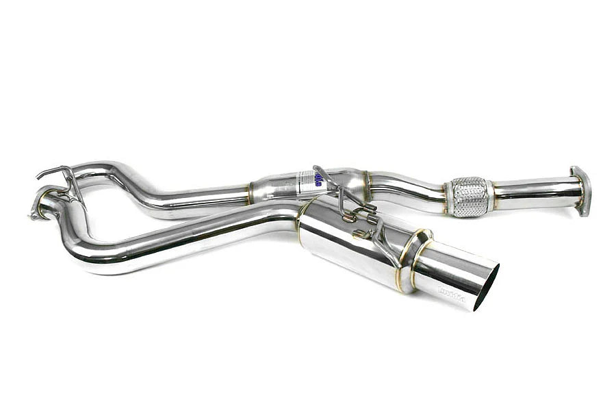 Invidia 08+ WRX / 08-10 STi Hatch N1 Stainless Steel Tip Cat-back Exhaust - HS08SW5GTP