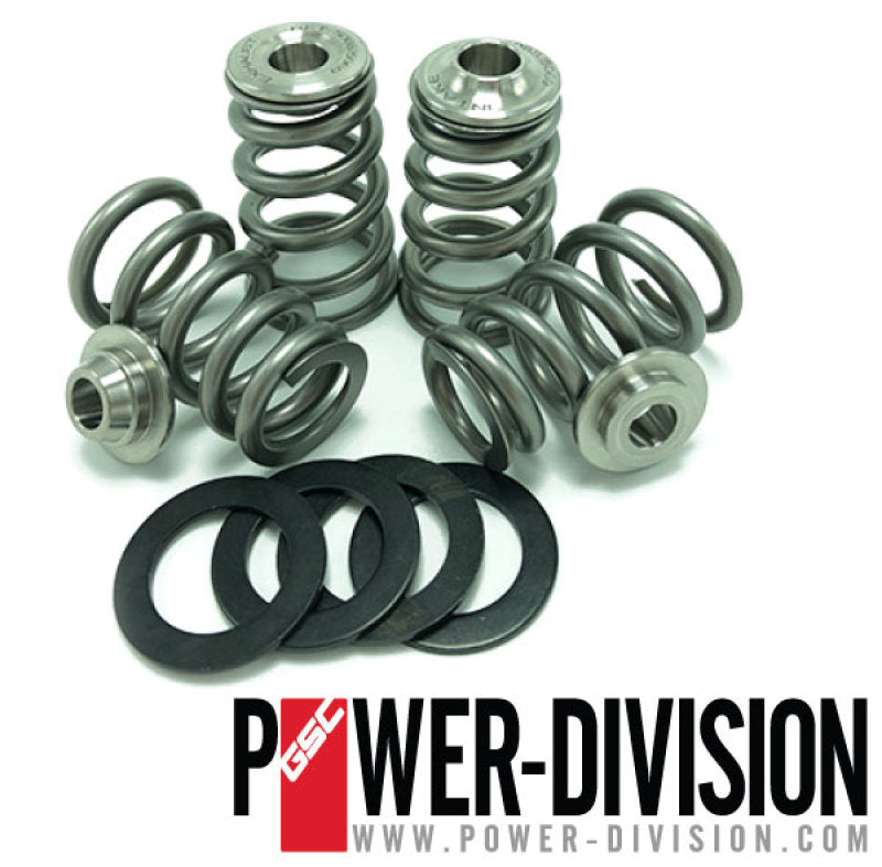 GSC P-D Nissan VR38DETT High Pressure Conical Valve Spring Kit w/ Titanium Retainer - 5069 by GSC Power Division
