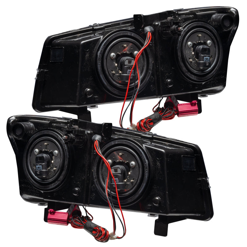 Oracle Lighting 03-06 Chevrolet Silverado Pre-Assembled LED Halo Headlights -Blue SEE WARRANTY - 7197-002