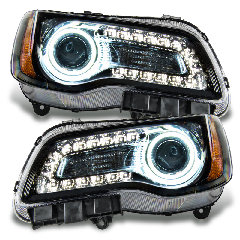 Oracle 11-14 Chrysler 300C SMD HL - Black - NON HID - White SEE WARRANTY - 7729-001