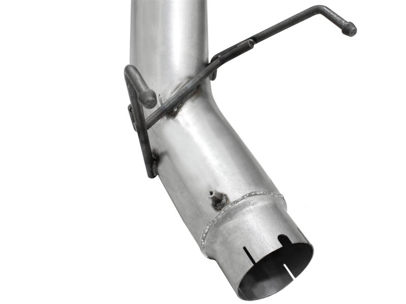 aFe Atlas 5in DPF-Back Aluminized Steel Exh Dodge RAM Diesel 13-14 6.7L (td) Mega Cab w/Polished Tip - 49-02039-P