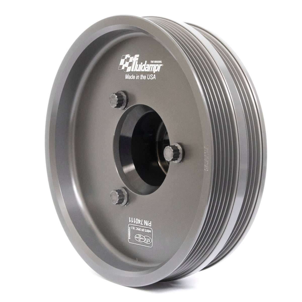 Fluidampr Chevy LS1 / LS6 / LS2 Camaro Firebird GTO Steel Internally Balanced Damper - 740111