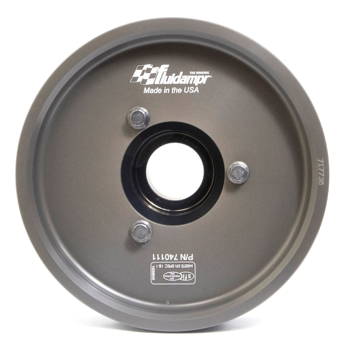 Fluidampr Chevy LS1 / LS6 / LS2 Camaro Firebird GTO Steel Internally Balanced Damper - 740111