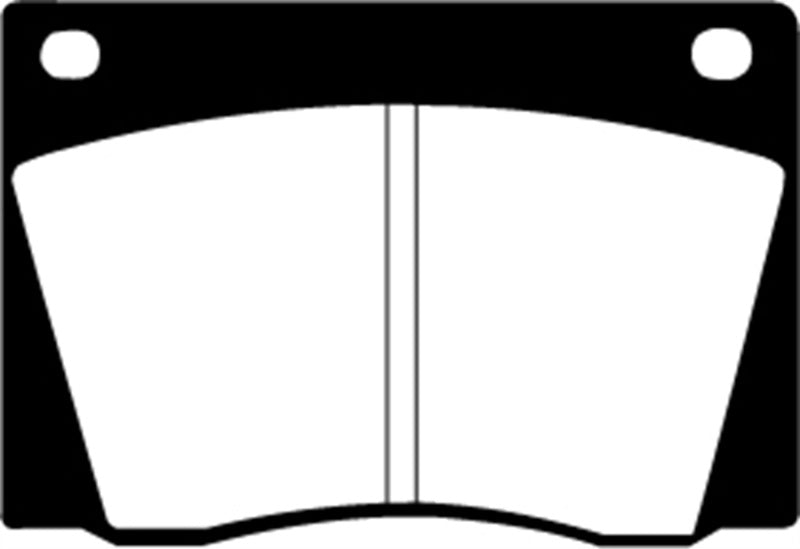 EBC 67-74 Ac 428 7.0 Redstuff Front Brake Pads - DP3108C