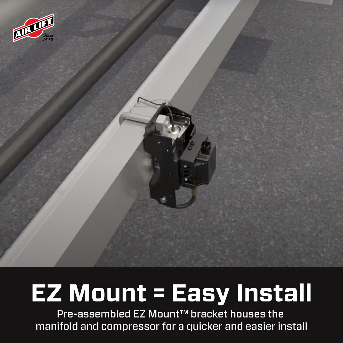 Air Lift Wireless Air Tank Kit w/ EZ Mount - 74100EZ