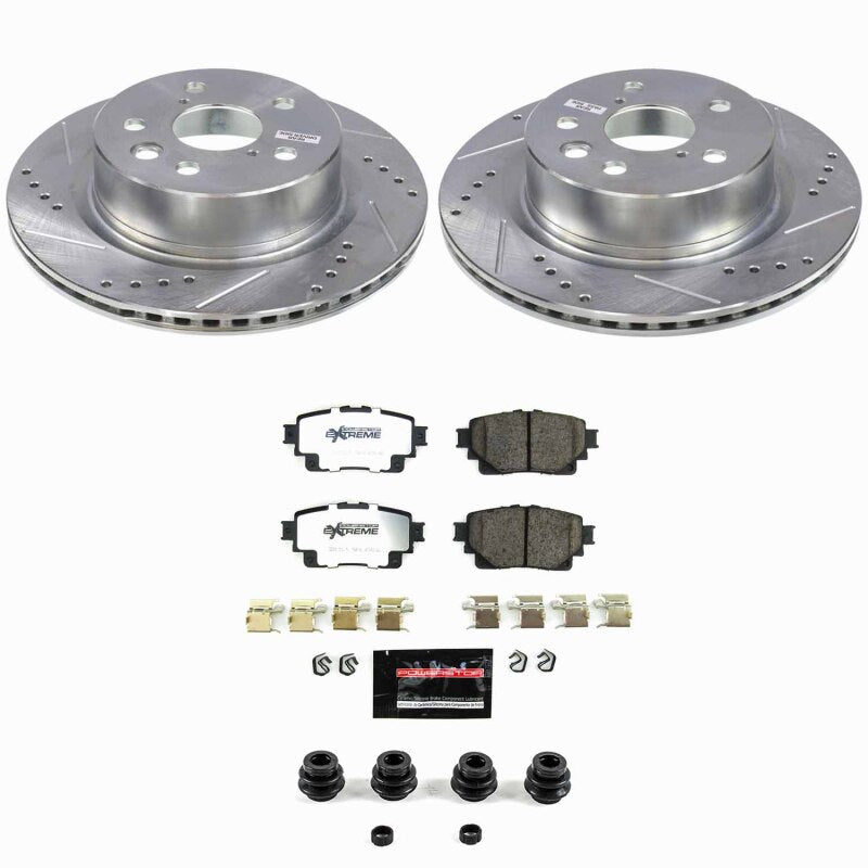 Power Stop 21-25 Lexus IS300 Rear Z36 Truck & Tow Brake Kit - K9302-36
