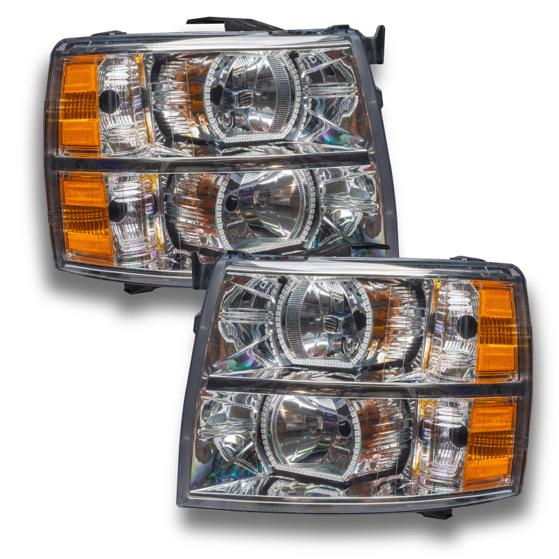 Oracle 07-13 Chevrolet Silverado SMD HL - Square - ColorSHIFT w/ BC1 Controller SEE WARRANTY - 8188-335