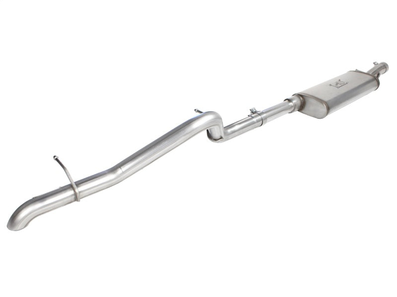 aFe MACHForce XP Exhaust Cat-Back 3in SS-409 Hi-Tuck inRBin 12-14 Jeep Wrangler Unlimited V6 4Dr - 49-46232