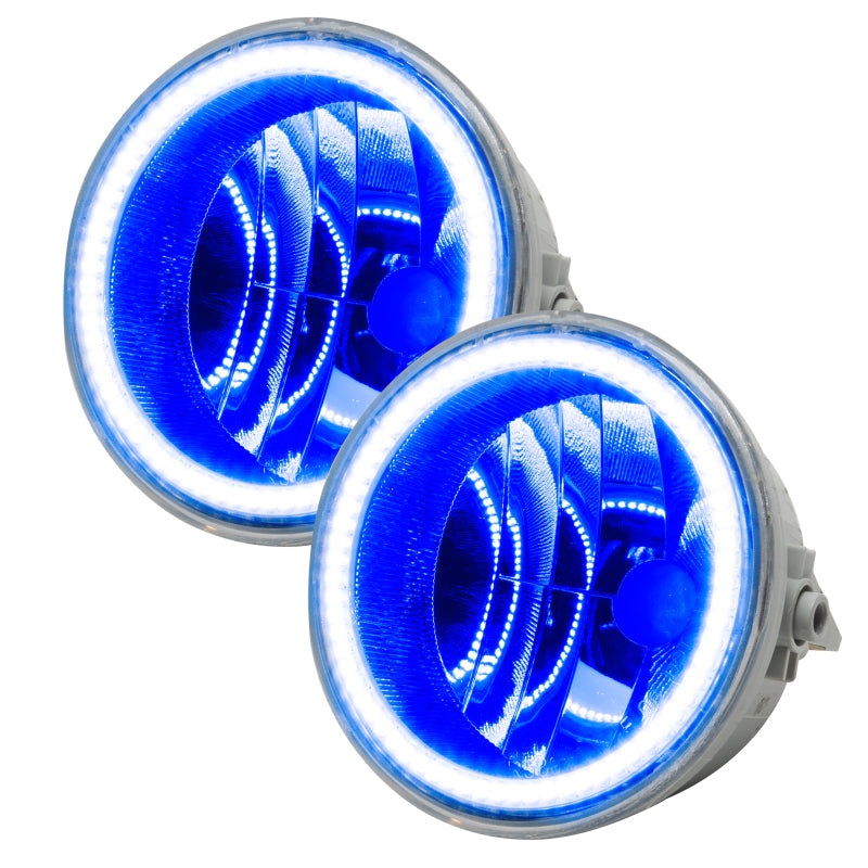 Oracle Lighting 06-10 Ford F-150 Pre-Assembled LED Halo Fog Lights -Blue SEE WARRANTY - 7044-002