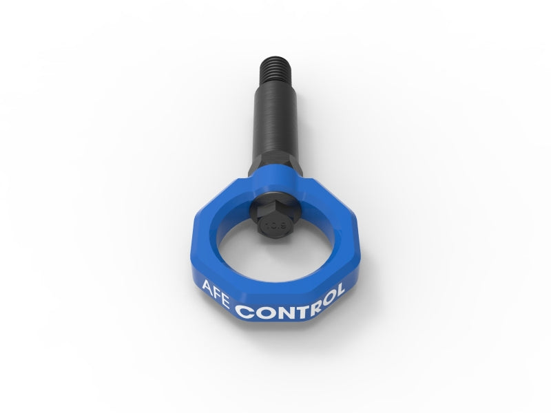 aFe Control Front Tow Hook Blue 20-21 Toyota GR Supra (A90) - 450-721001-L