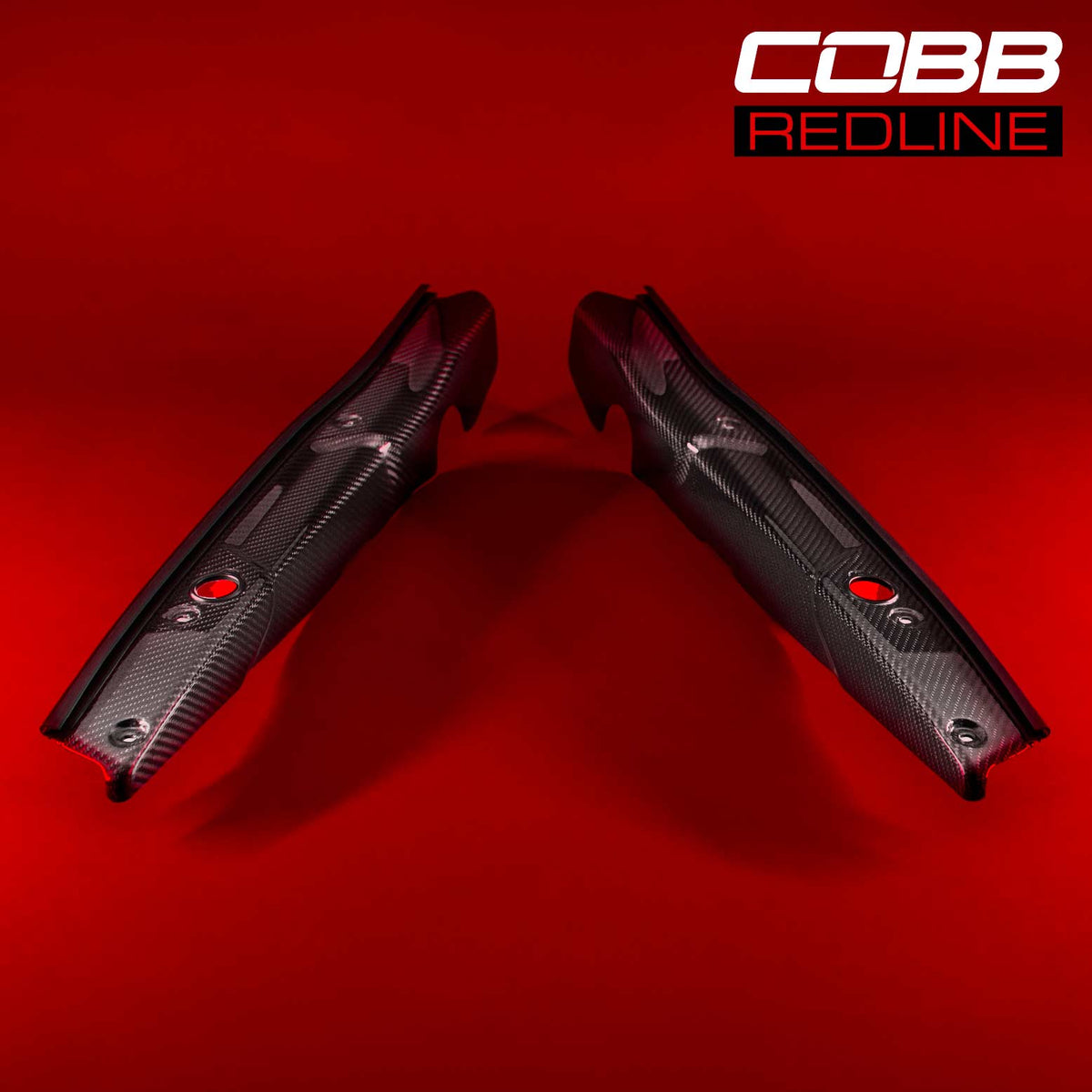 COBB Subaru Redline Gloss Carbon Fiber Dress-up Kit WRX 2022-2025 - SUB006REDED