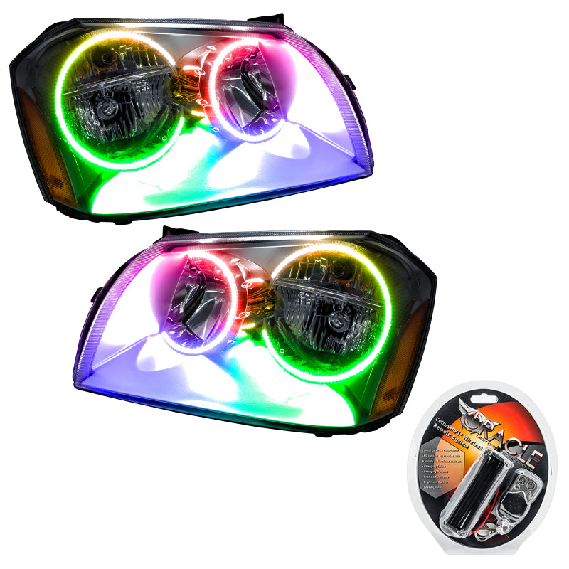 Oracle 05-07 Dodge Magnum SMD HL - Chrome - ColorSHIFT SEE WARRANTY - 7157-330