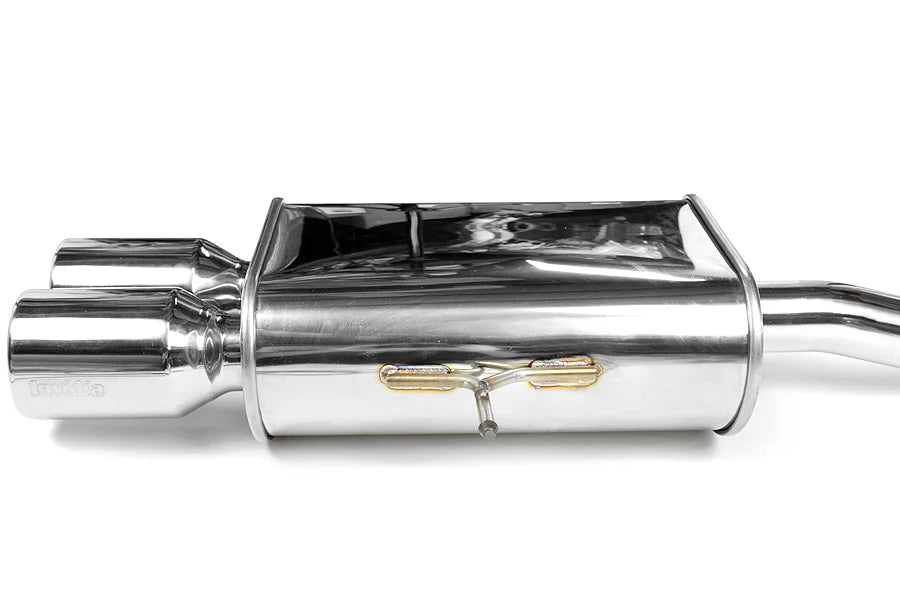 Invidia 07+ R56 Mini Cooper S Q300 Stainless Steel Tip Cat-back Exhaust - HS07MCSGTP