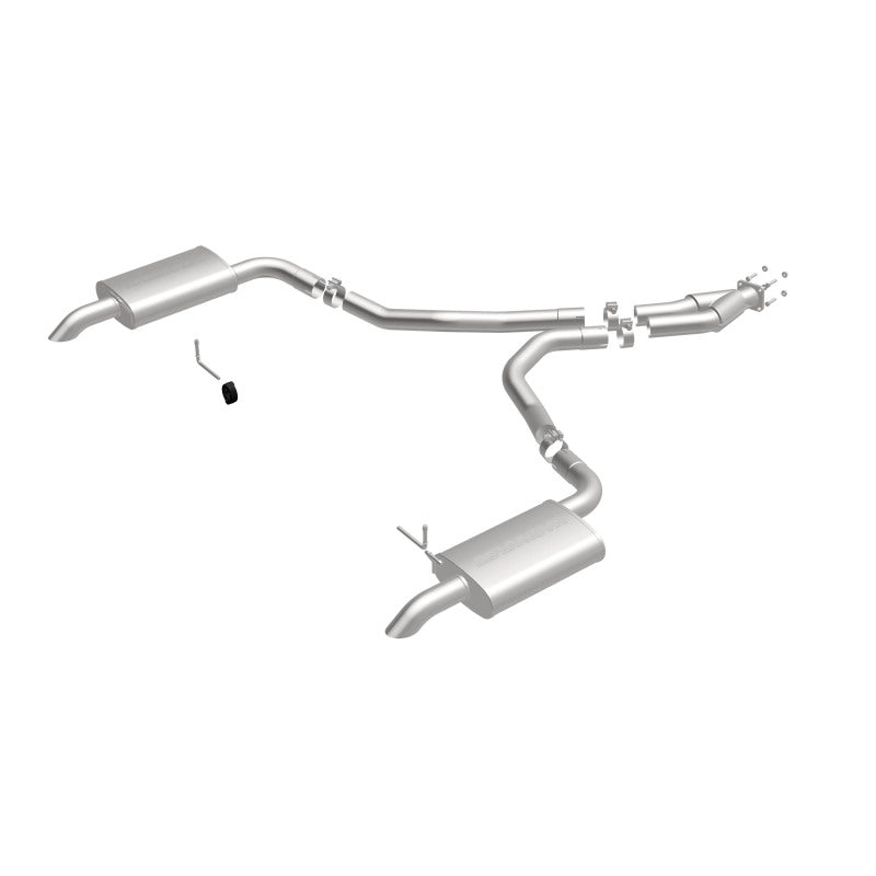 MagnaFlow 75-79 Chevy Corvette V8 5.7L Dual Split Rear Exit Stainless Cat-Back Perf Exhaust - 16710