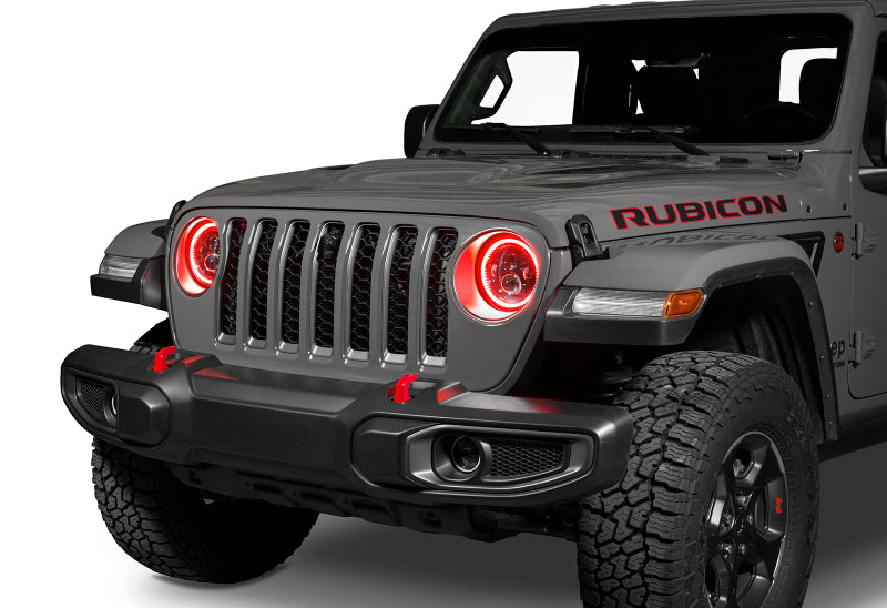 Oracle Jeep Wrangler JL/Gladiator JT 7in. High Powered LED Headlights (Pair) - Dynamic SEE WARRANTY - 5769J-332