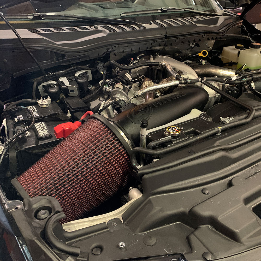 S&amp;B Open Air Intake for 2020-2024 Ford Powerstroke 6.7L - 75-6002