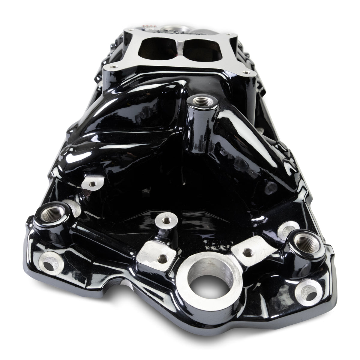 Edelbrock Chevy Small Block Performer RPM AIR-Gap Intake Manifold Black Plasma Finish - 7501-BP