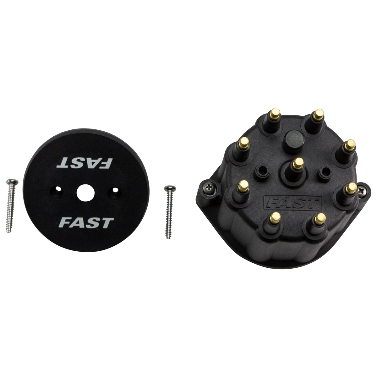 Fast Distributor Cap Large Diameter Fast Ez-Run W / Wire Retainer - 7502-1528