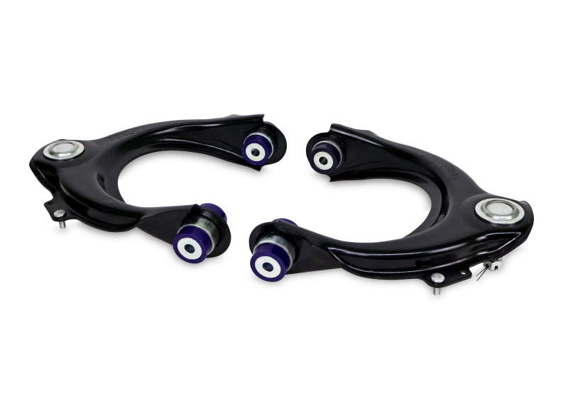 SuperPro 2004-2008 Acura TSX Base Front Upper Control Arm Set w/ Bushings - TRC1168