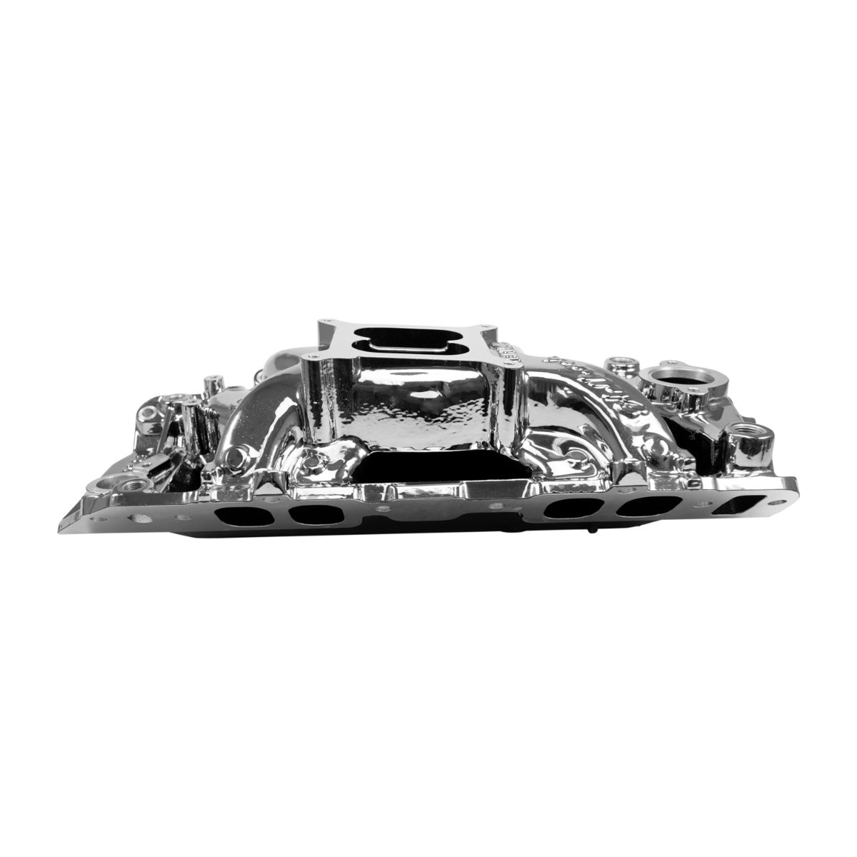 Edelbrock RPM Air-Gap Intake Manifold for Big-Block Chevy Oval Port - Chrome Plasma Finish - 7561-CP