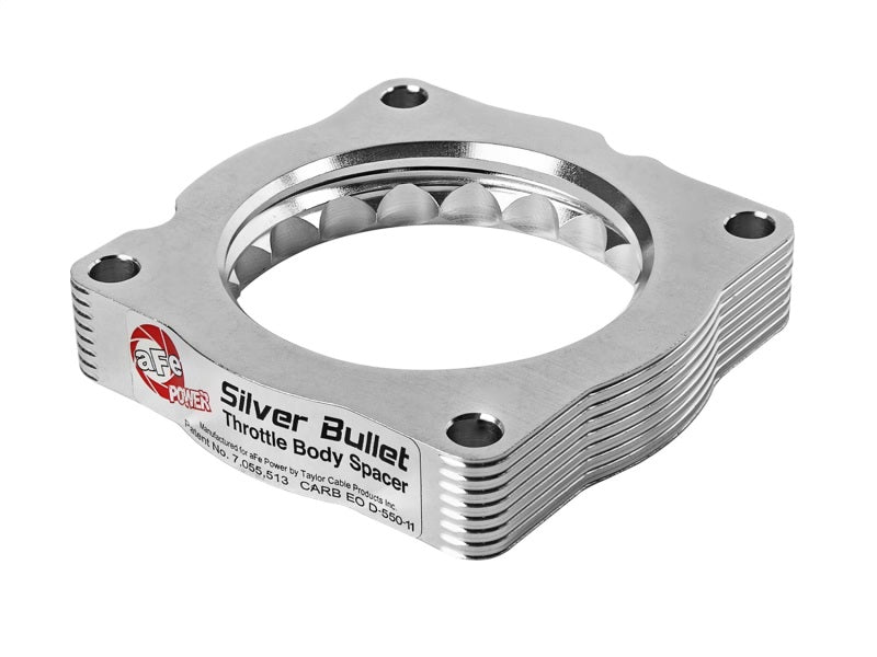 aFe Silver Bullet Throttle Body Spacer TBS 17-19 Nissan Patrol (Y61) I6-4.8L - 46-36009