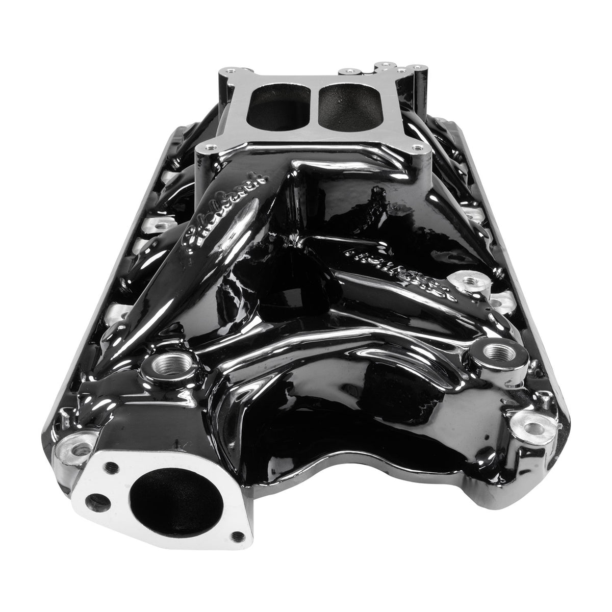 Edelbrock RPM Air-Gap Small Block Ford 351W Intake Manifold - Black Plasma Finish - 7581-BP